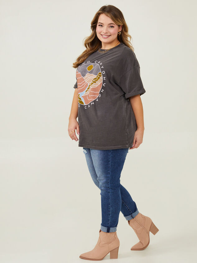 Grand Canyon Sun Tee Detail 2 - ARULA