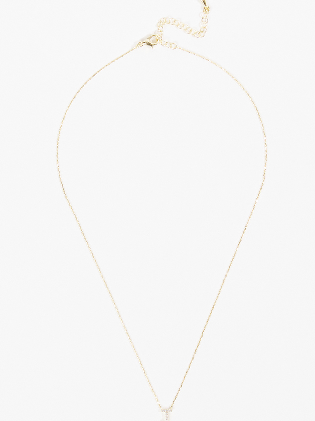 Dainty Monogram Necklace - J - ARULA