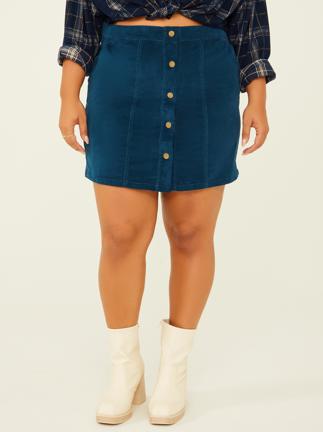 Lucy Cord Skirt Detail 2 - ARULA