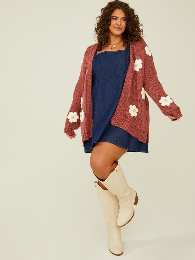Cassidy Denim Dress Detail 2 - ARULA