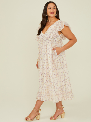 Monica Floral Dress - ARULA