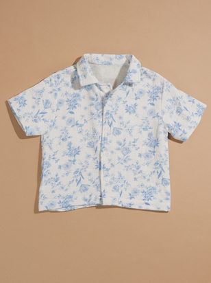 Porter Floral Button-Down Shirt - ARULA