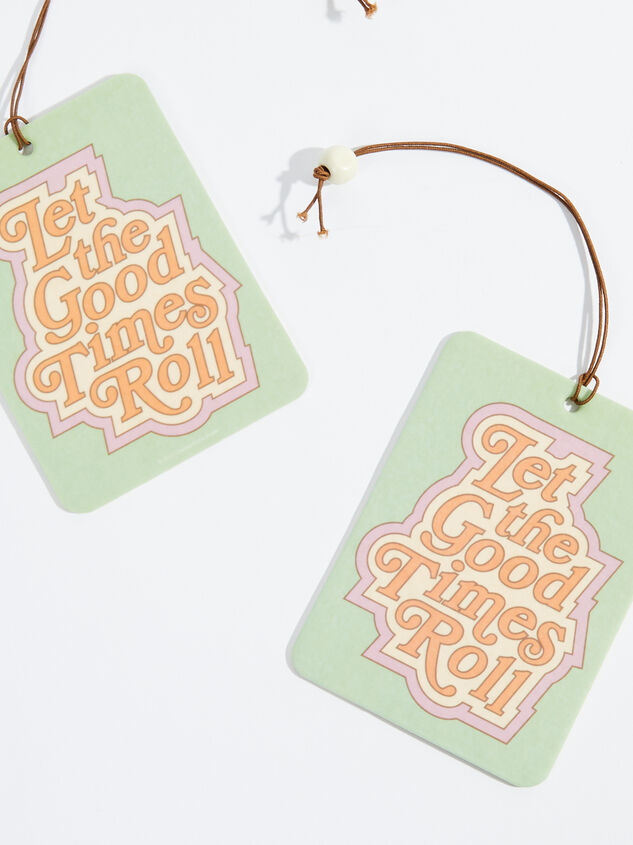 Good Times Roll Car Air Fresheners Detail 2 - ARULA