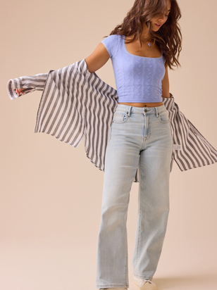 Denver Straight Leg Jeans - ARULA - 