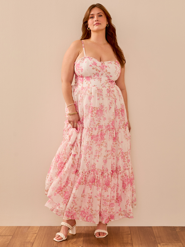Elliana Floral Maxi Dress - ARULA