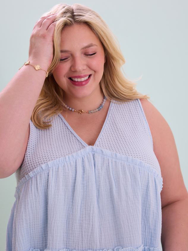Catarina Babydoll Top Detail 3 - ARULA