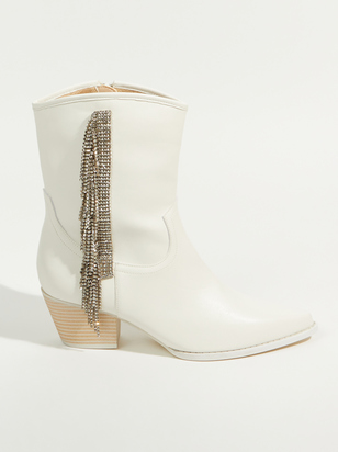 Billie Wide Width Fringe Boots - ARULA