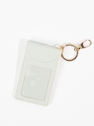 Arula Monogram Velvet Keychain
