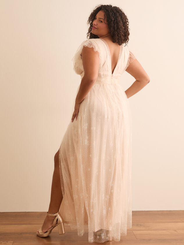 Demi Glitter Maxi Dress Arula