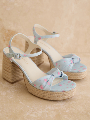 Hayleey Floral Wedges - ARULA - 