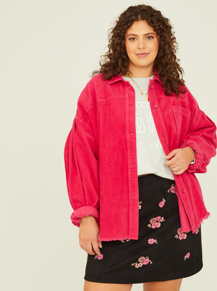 Eden Corduroy Shacket - ARULA