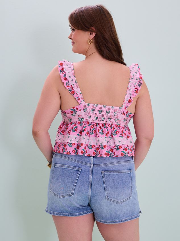 Kamryn Sleeveless Top Detail 4 - ARULA