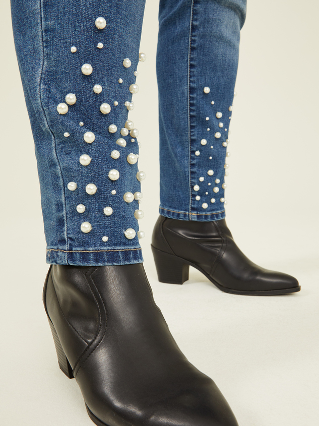 Peyton Pearl Skinny Jeans Detail 7 - ARULA