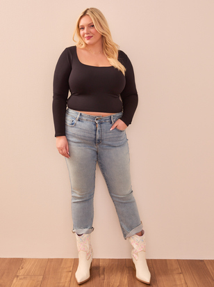 Everyday Seamless Long Sleeve Top - ARULA - 