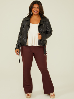 Aubree Coated Pants - ARULA