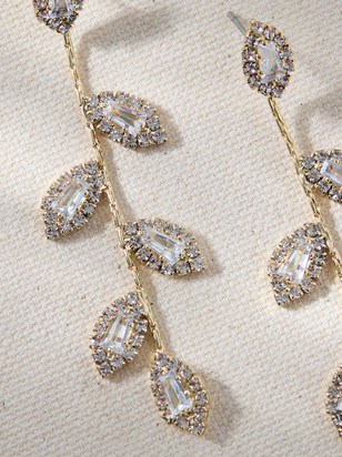 Crystal Vine Earrings - ARULA