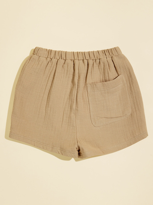 Cameron Utility Toddler Shorts by Quincy Mae - ARULA