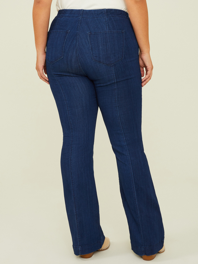 Lenya Flare Jeans Detail 5 - ARULA