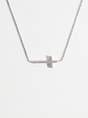 18K Gold Dipped Cross Necklace - ARULA