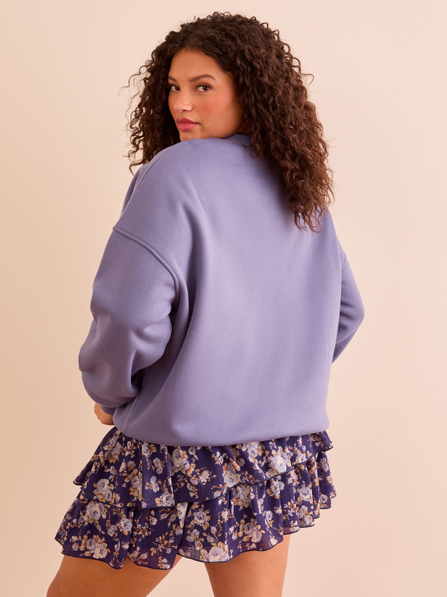 Do What Makes You Happy Sweatshirt Detail 5 - ARULA