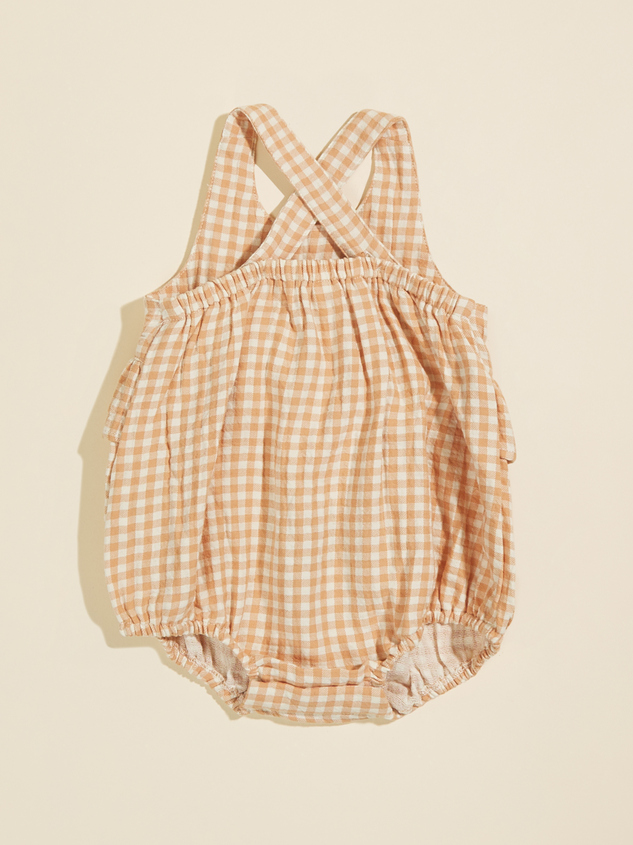 Sadie Gingham Bubble by Quincy Mae Detail 2 - ARULA