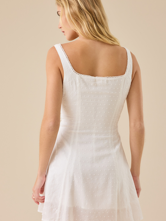 Ollie Mini Dress Detail 5 - ARULA