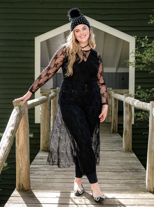 Kaitlyn Lace Duster - ARULA