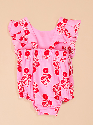 Hot Pink Ruffle Bubble by Mud Pie - ARULA