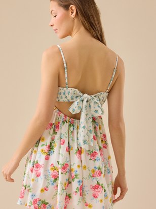 Laryna Floral Mini Dress - ARULA