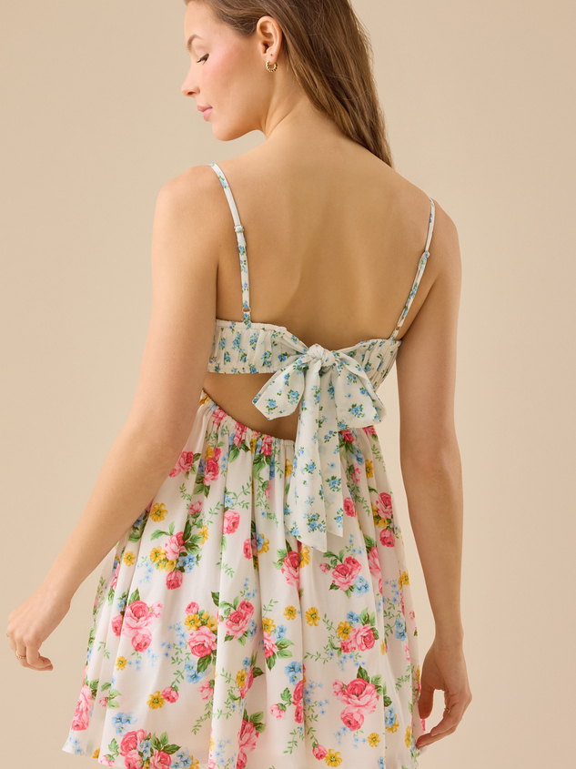 Laryna Floral Mini Dress - ARULA
