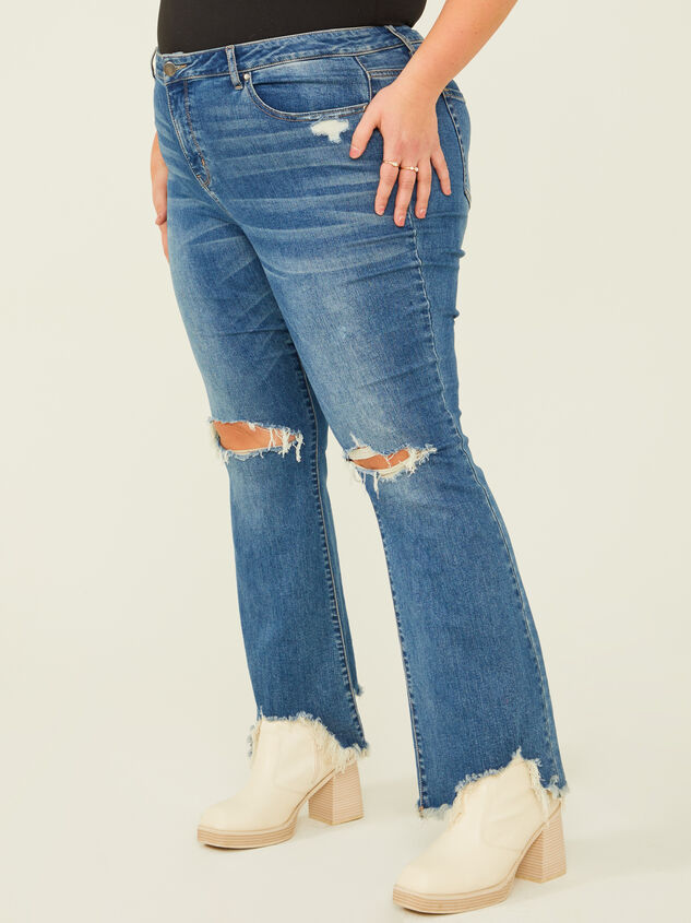 Cory Incrediflex Bootcut Jeans Detail 3 - ARULA