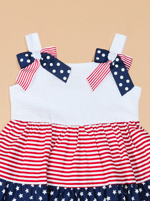America Bow Baby Dress - ARULA