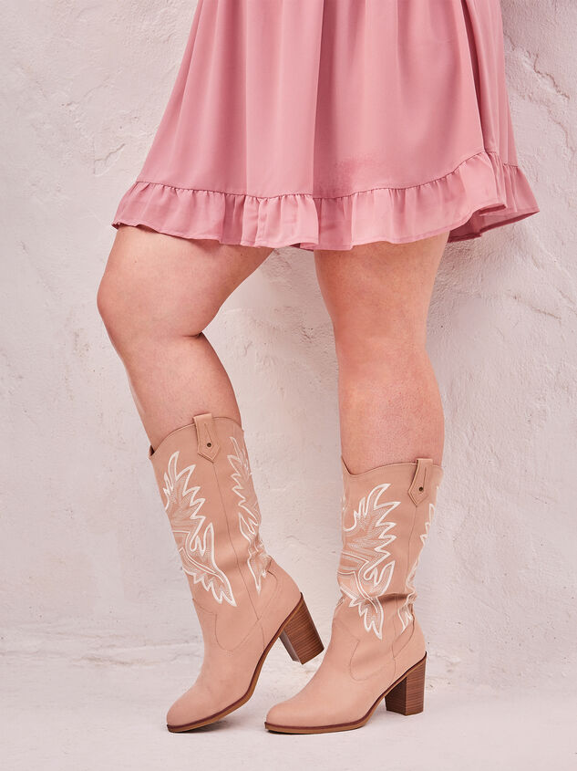 Geeni Wide Width & Wide Calf Boots Detail 7 - ARULA