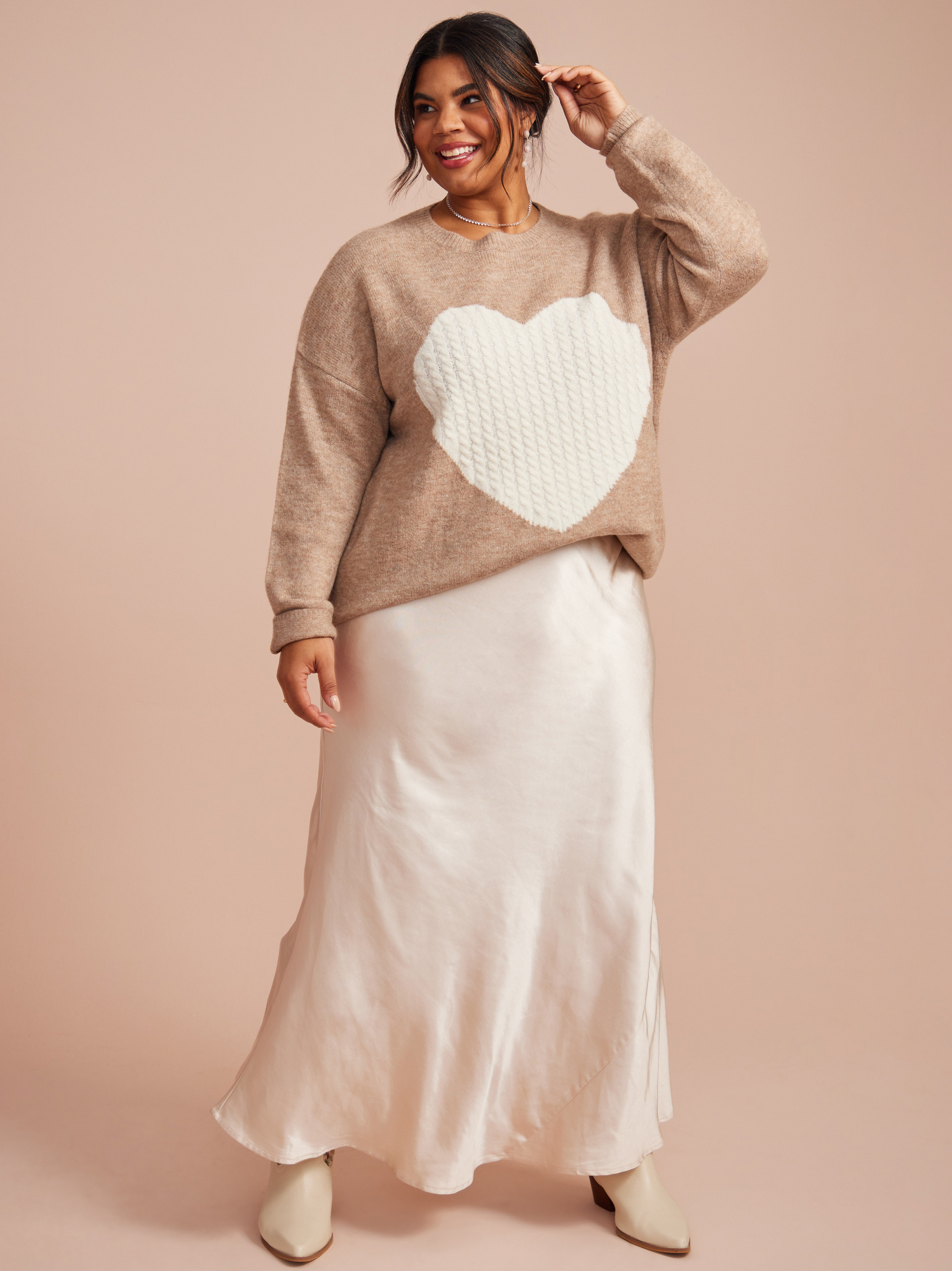Dark best sale taupe sweater