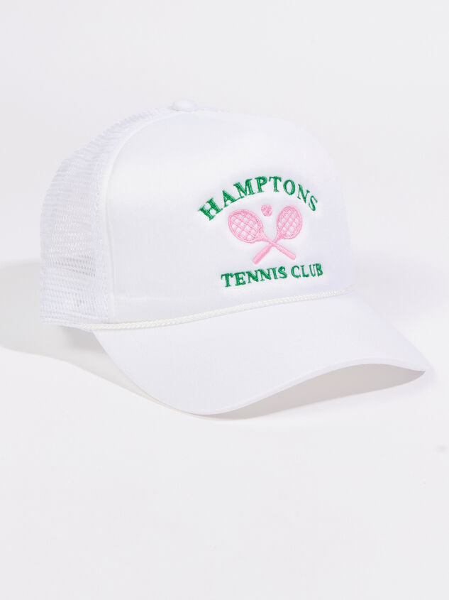 Hamptons Tennis Club Trucker Hat - ARULA