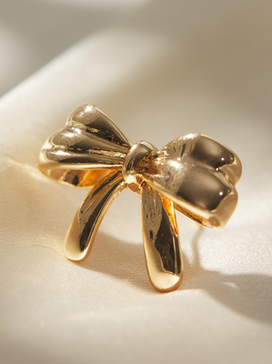 Golden Hour Bow Earring - ARULA