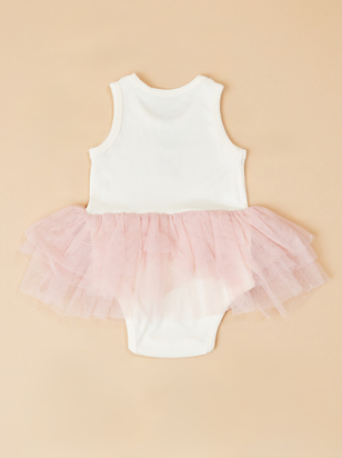 Giselle Bow Tank Tutu Bodysuit - ARULA