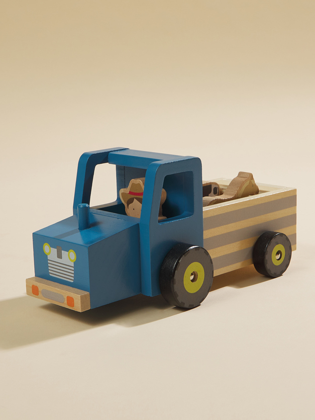 Wood Tractor Toy Set by Mudpie - ARULA