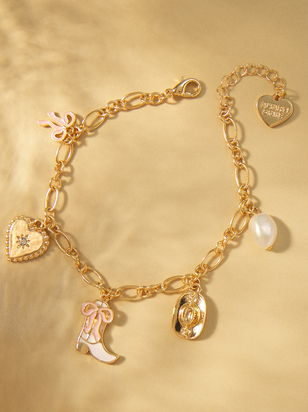 Coquette Cowgirl Charm Bracelet - ARULA - 