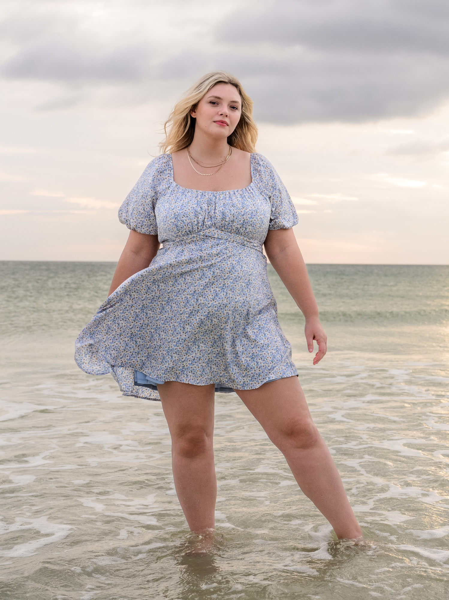 Crossover beach dress online