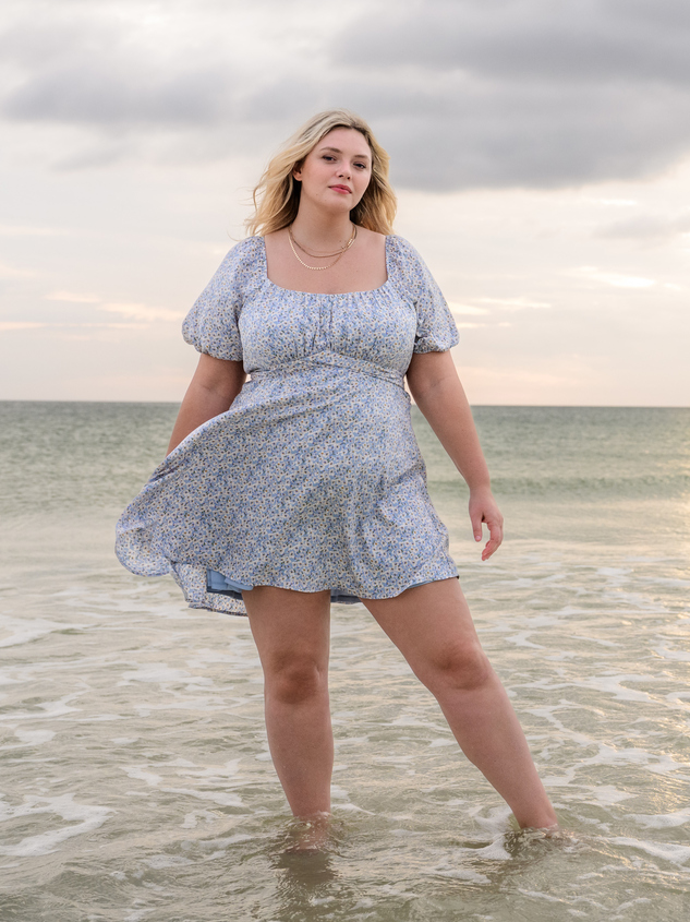 Crossover beach dress discount