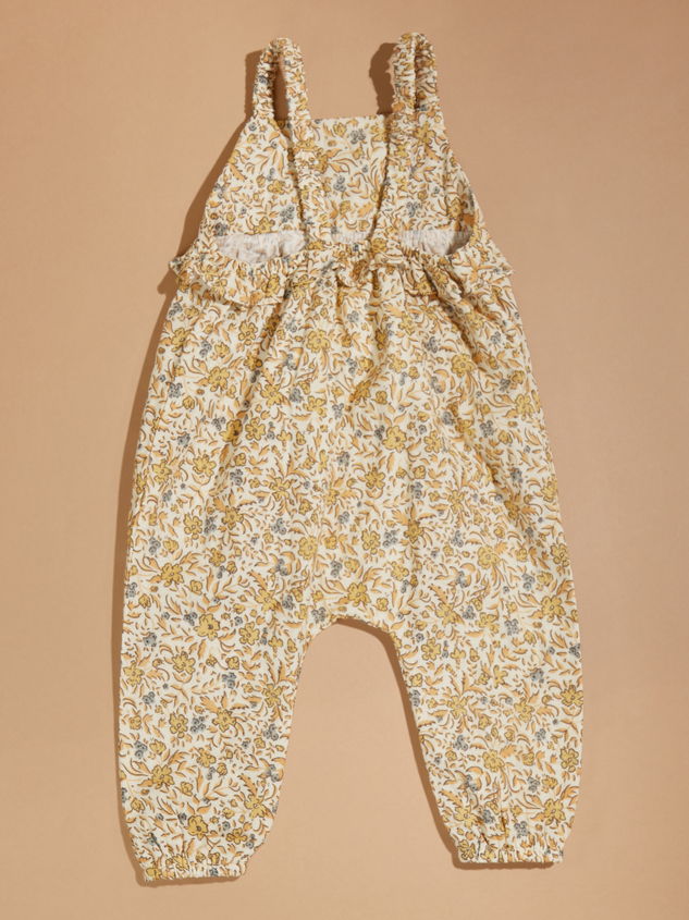 Kayla Floral Ruffle Jumpsuit by Rylee + Cru Detail 2 - ARULA
