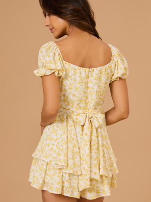 Vimzia Floral Romper - ARULA