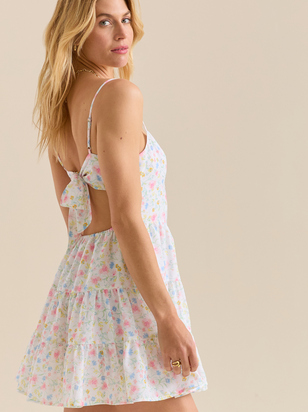 Eliza Floral Mini Dress - ARULA - 