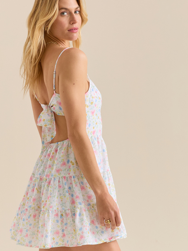 Eliza Floral Mini Dress - ARULA