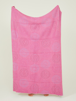 Happy Face Oversized Blanket - ARULA