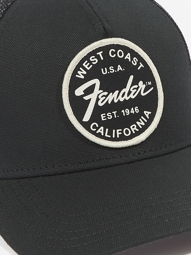 Fender Trucker Hat Detail 2 - ARULA