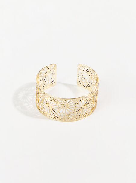 Flower Cuff Bracelet - ARULA
