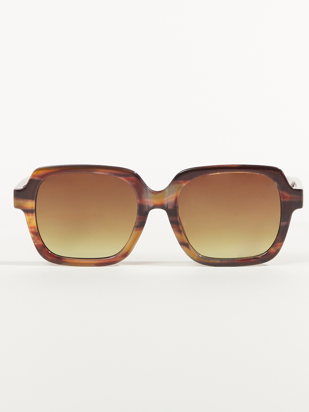 Larson Square Frame Sunglasses - ARULA