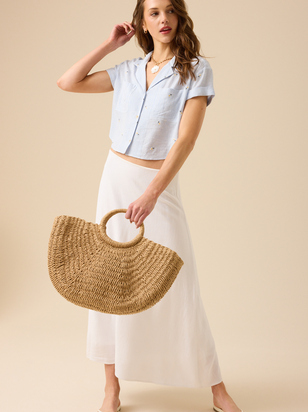 Cassandra Button-Up Top - ARULA